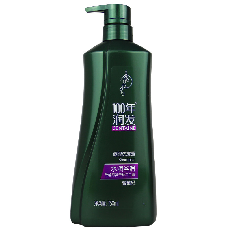 百年润发植物调理洗发水750ml