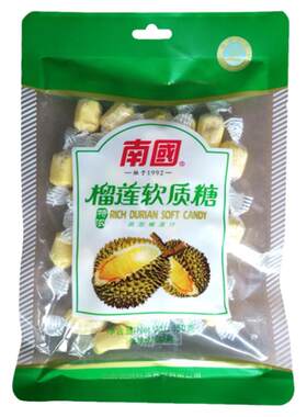 南国特浓榴莲软质糖150克
