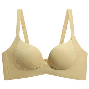 提拉内衣女小胸聚拢显大夏季薄款舒适无痕上托防下垂收副乳文胸罩