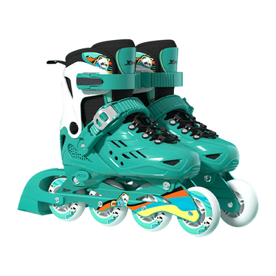 特步八轮全闪溜冰鞋官方正品