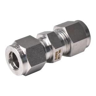 上海浩流HAL-LOK316L不锈钢卡套直通接头替代世伟洛克英制卡套