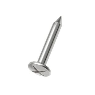 沉降观测点钉不锈钢测量控制点标志监测水准点测钉测绘钉十字测钉