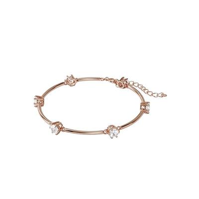 【自营】Swarovski/施华洛世奇时尚百搭 潮流小众 手镯手链玫瑰金