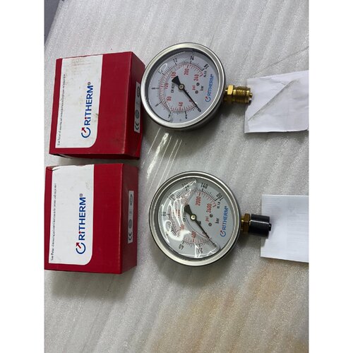 询价-RITHERM压力表表盘100mmG12径向接口E可维修