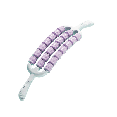 四排可弯曲儿童按摩棒瑜伽狼牙棒