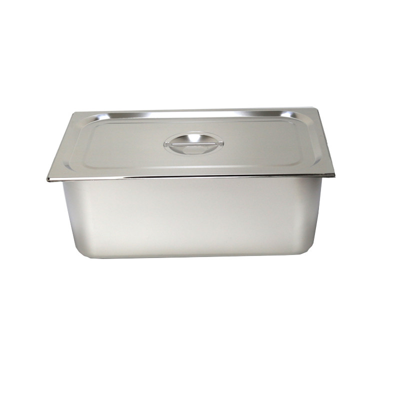 油炸锅不锈钢 麻辣烫锅 油条商用长方形加厚方锅带盖大号加高20cm