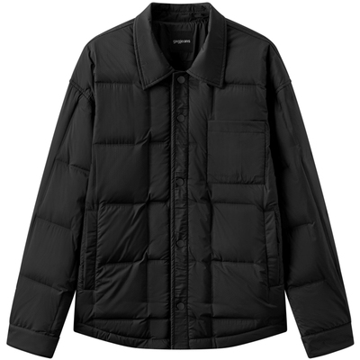 【三防】gxg.jeans男装 口袋设计休闲轻薄衬衫式羽绒服 25冬新品