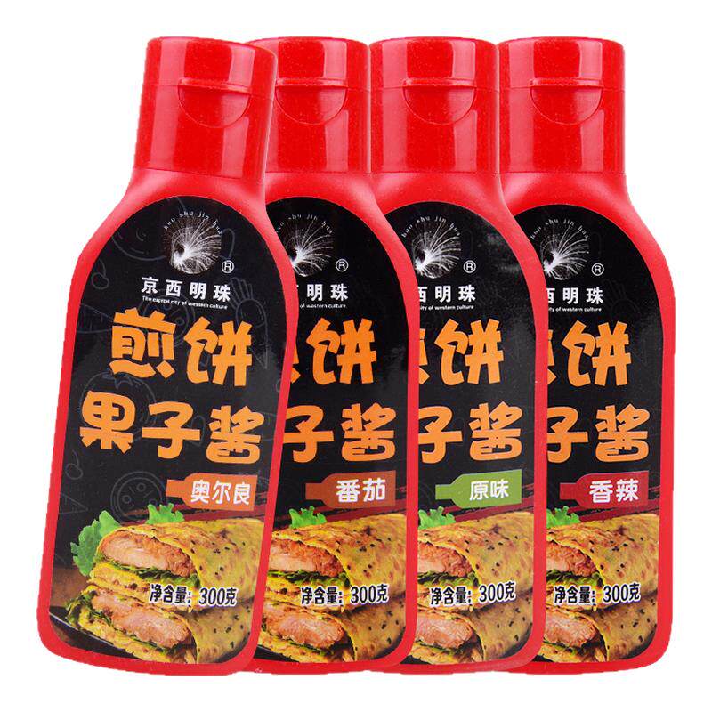 京西明珠煎饼果子酱卷饼酱山东煎饼手抓饼酱配方商用甜面酱家用
