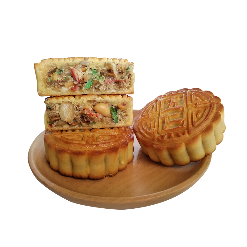 【腾喵】正宗手工五仁月饼400g
