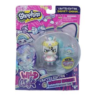 美国shopkins购物精灵公仔女孩过家家迷你仿真宠物儿童卡通小玩具