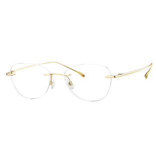 BOLON暴龙近视镜新品镜框β钛蝶形眼镜架女无框眼镜BT1592