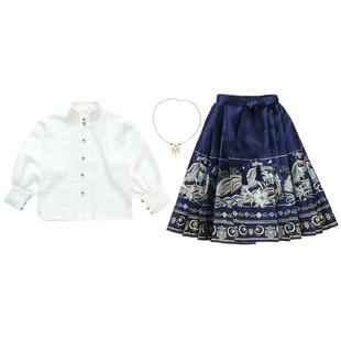 汉服男童马面裙古风儿童套装2026新款春装男宝国风演出服男孩古装