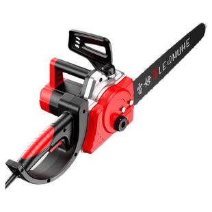 电锯伐木锯220v家用插电式小型手持锯树劈柴16寸大功率切割木头锯