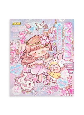 Aki酱立体小屋模型立体贴纸摆件