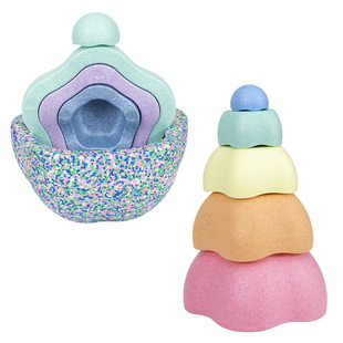 顽学儿童彩虹过河石跳跳石平衡感统训练运动器材幼儿园家室内玩具