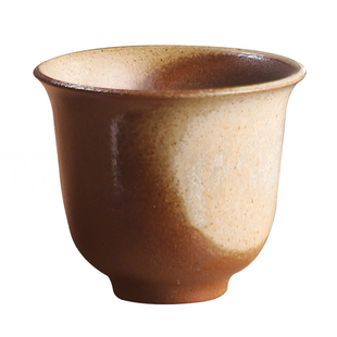 原矿黑陶主人杯土陶单杯茶盏陶瓷品茗杯茶室家用功夫茶杯日式饮杯