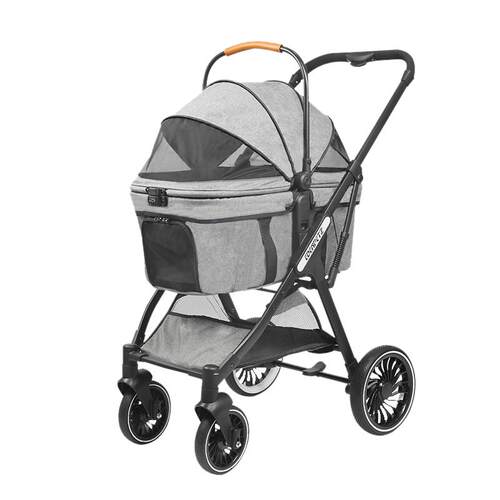 EDENPETZ P3宠物推车分体遛狗遛猫一键折叠外出小推车中小型犬