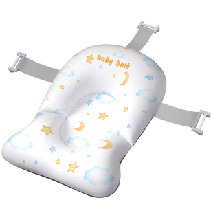 婴儿洗澡网架宝宝浴垫坐椅洗澡盆躺托网兜通用沐浴托新生儿洗澡架