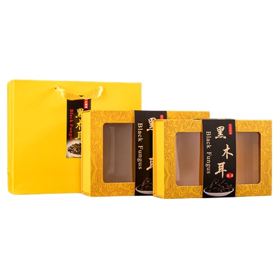 东北黑木耳包装盒250克秋木耳盒