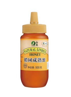 山萃椴树成熟蜜500g蜂蜜家庭装