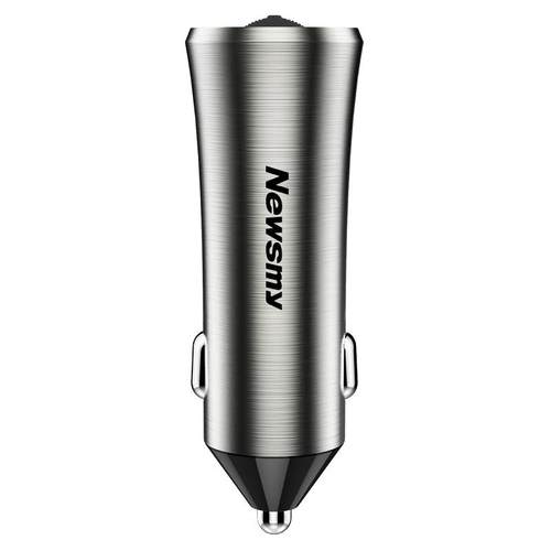 【小巧机身】纽曼高清车载蓝牙接收器MP3播放器双口快充FM发射器