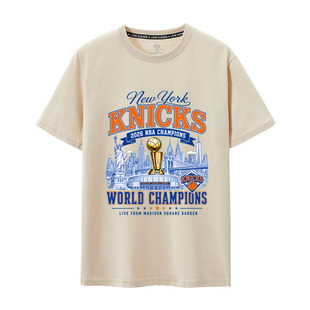 2026纽约尼克斯夺冠纪念衫短袖T恤总冠军总决赛布伦森唐斯knicks