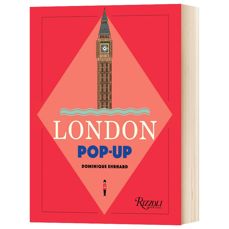 英文原版 London Pop-Up 伦敦立体书 伦敦最具标志性的古迹,地标和建筑奇观 英文版