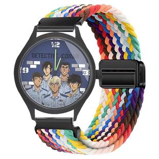 适用麦和名侦探柯南盲盒手表带警校五人组磁吸编织透气男女款腕带