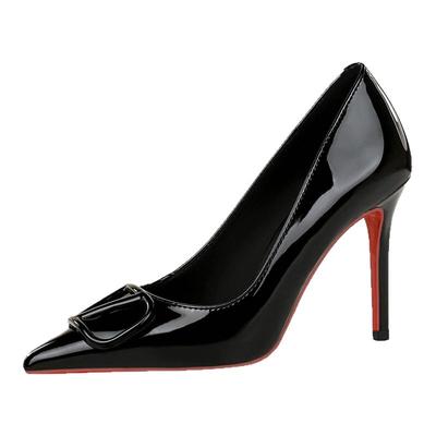 2025新款软底老爹鞋细高跟鞋欧美