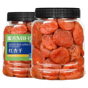 蜜禾红杏干非新疆无核吊杏干杏肉添加蜜饯果脯水果干孕妇休闲零食