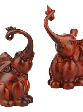 木雕办公室桌面工艺品创意摆件