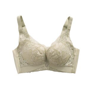 实体店款中厚云感棉内衣魔元素工厂四排扣文胸小胸平胸不空杯内衣