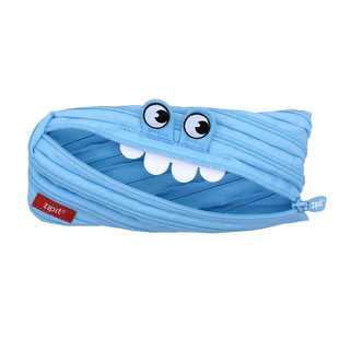 创意大龅牙笔袋ZIPIT拉链文具袋小学生礼物开学季一根拉链铅笔袋