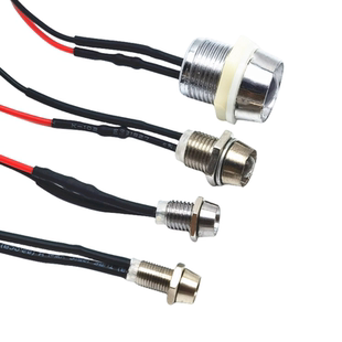 金属开孔5/6/8/12mmLED信号指示灯3V6V12V24V220V380V超高亮灯珠