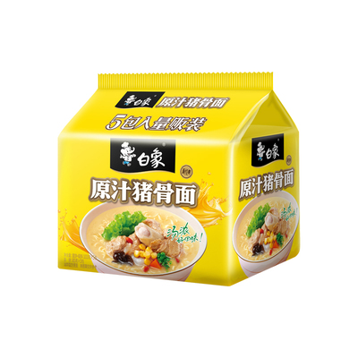 白象珍骨汤招牌猪骨老母鸡汤面