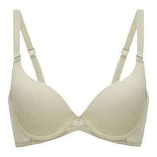 华歌尔Wacoal 轻薄透气蕾丝无痕内衣女软钢圈软支撑文胸WB1073