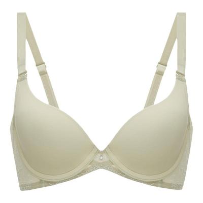 华歌尔蕾丝无痕透气软钢圈文胸