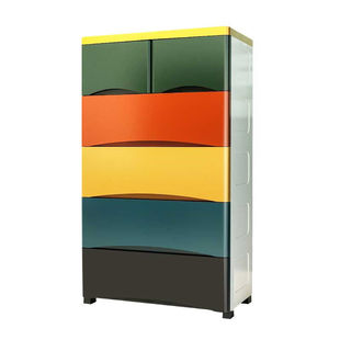 加厚抽屉式收纳柜子置物柜家用塑料五斗柜婴儿童宝宝储物柜收纳箱