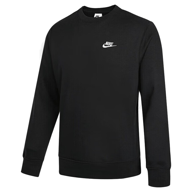 NIKE耐克男子AS M NSW CLUB CRW BB运动休闲套头衫卫衣BV2663-010