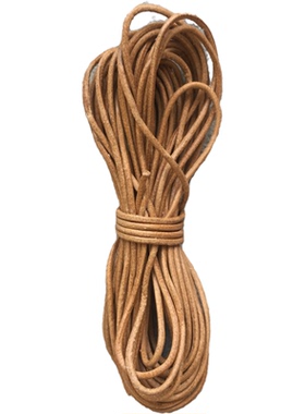 DIY真皮绳彩色家具厂手工材料