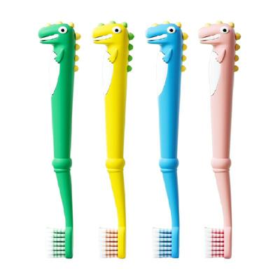 Protefix儿童恐龙牙刷3-14岁软毛