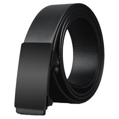 吉普男皮带头层牛皮新款商务无牙自动扣真皮皮带时尚韩版潮流腰带