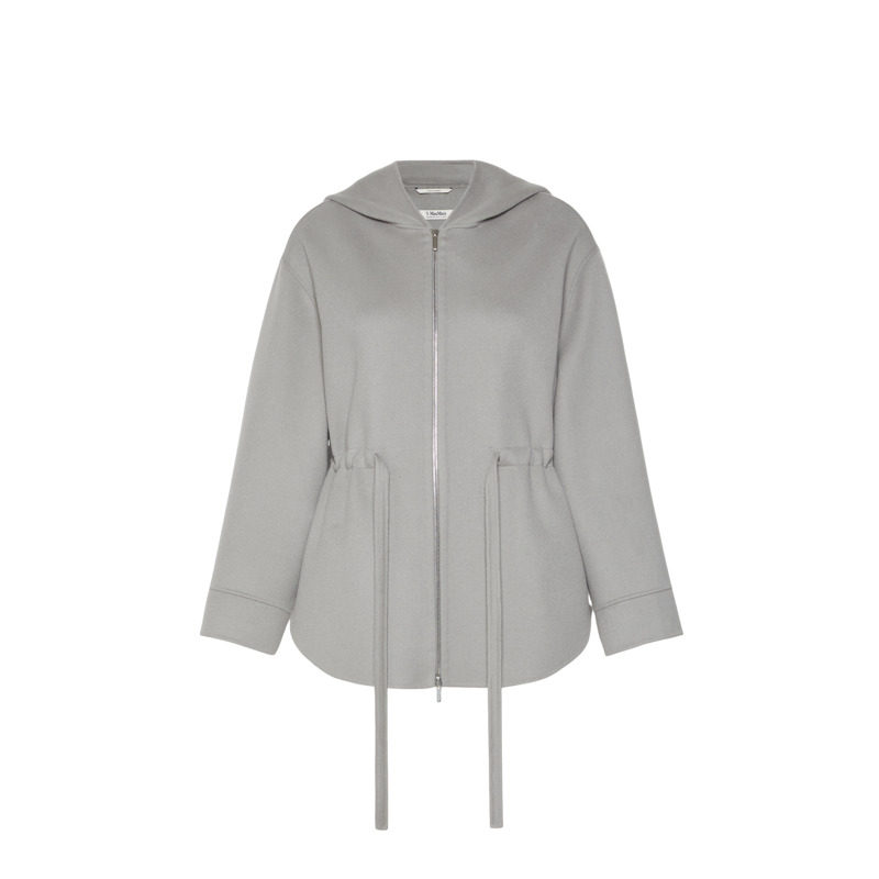 【秋冬新降】MaxMara 26新品女装羊毛连帽抽绳短大衣9086066106&