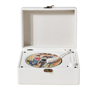 CD光盘播放定制八音乐礼盒黑胶唱片公司周年粉丝年会生日新年礼物