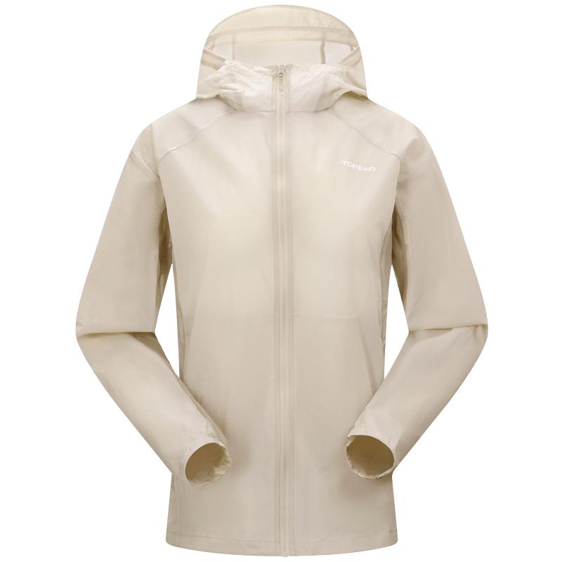 探路者2025新款皮肤衣户外防晒UPF50+透气轻薄轻量女款防晒服