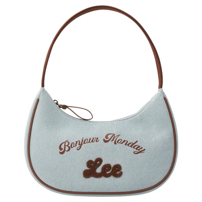 Lee新款丹宁潮流腋下包时尚百搭