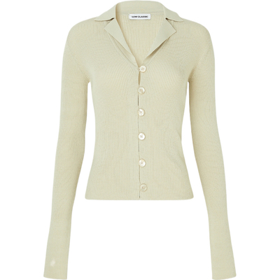 【折扣】LOW CLASSIC 女罗纹针织上衣