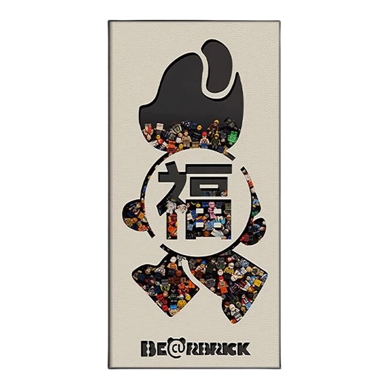 kaws暴力熊入户玄关装饰画现现代装饰画