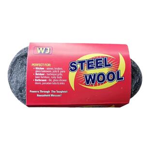 钢丝棉抛光棉钢丝绒拉丝大理石地板家具抛光打磨00号铁棉金属丝棉