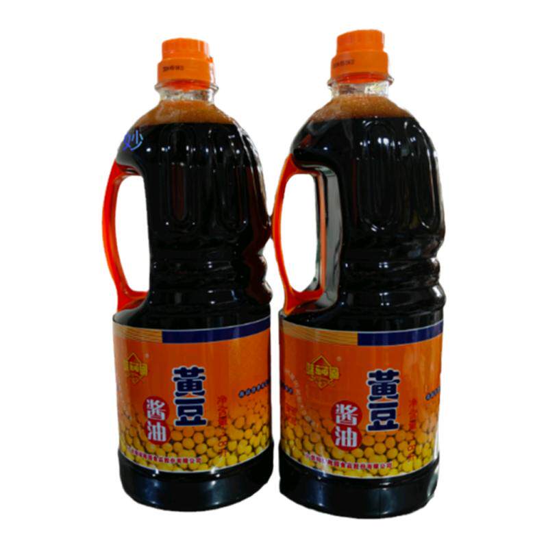 味莼园黄豆酱油1.8升酿造酱油